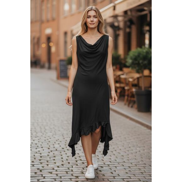 asymmetrical tank dress Air Swift Asymmetrical Tank Dress  PixieLane